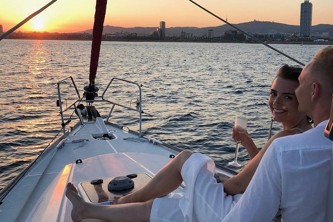 Barcelona Private Sunset Sailing with Drinks - Drinks, Swimming, and the Right Pace for One Hour