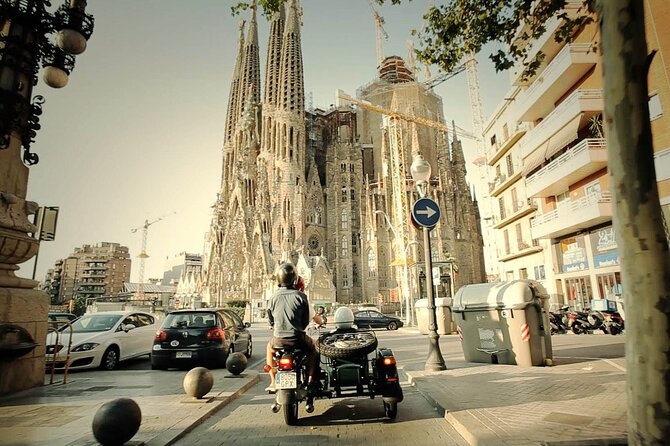 Barcelona Private Tour by Sidecar Motorcycle - From the Columbus Monument to Port Vell