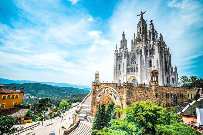 Barcelona Private Tour to Tibidabo Mountain - The Temple of the Sacred Heart of Jesus