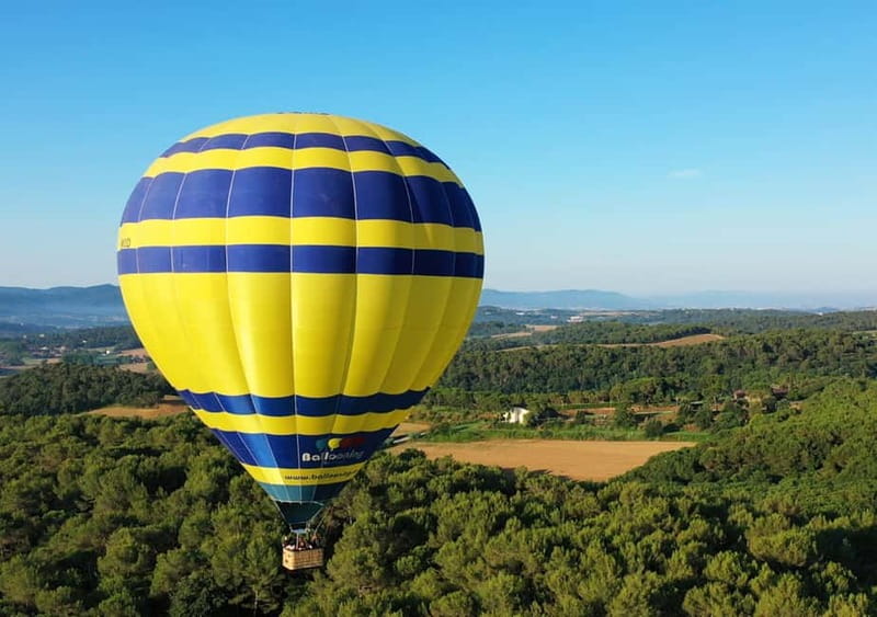 Barcelona Private VIP Balloon Flight with Pick-up Service - A quiet morning above Montseny and Montserrat