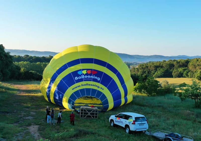 Barcelona Private VIP Balloon Flight with Pick-up Service - The 1-hour-15-minute flight