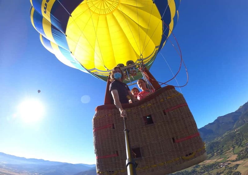 Barcelona Private VIP Balloon Flight with Pick-up Service - Helping inflate the balloon before takeoff