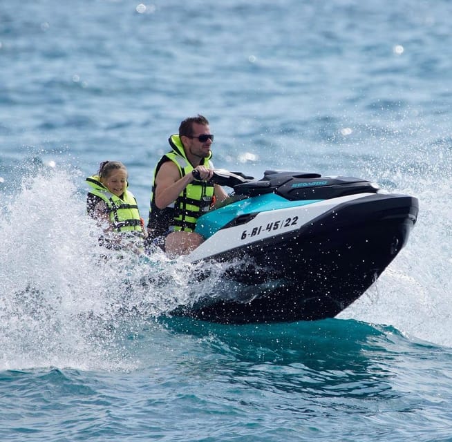 Barcelona: Rent a Jetski and speed through the ocean - Port Fòrum gives the ride a practical starting point