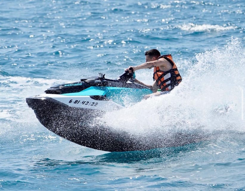 Barcelona: Rent a Jetski and speed through the ocean - One jet ski can hold two people