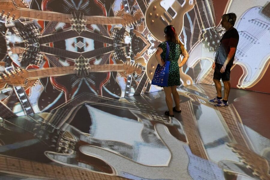 Barcelona: Rock Museum- Guitar Legends Hall - Who will enjoy it most?