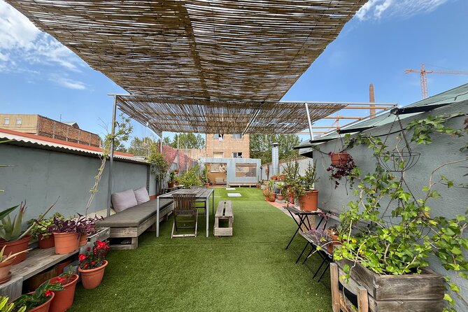 Barcelona Rooftop Paella Cooking Class with Sangria & Local Host - Eating on the Rooftop in Sant Martí