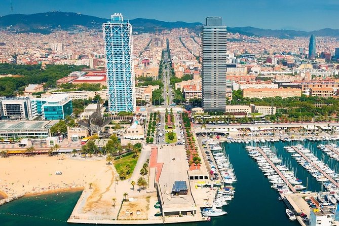Barcelona's Coastline Helicopter Flight & Heliport Boat Transfer - What the seven-minute flight actually gives you