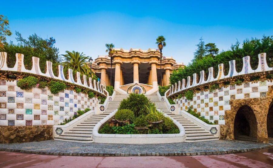 Barcelona: Sagrada Familia and Park Guell Small-Group Tour - Hotel pickup and the ride across Barcelona