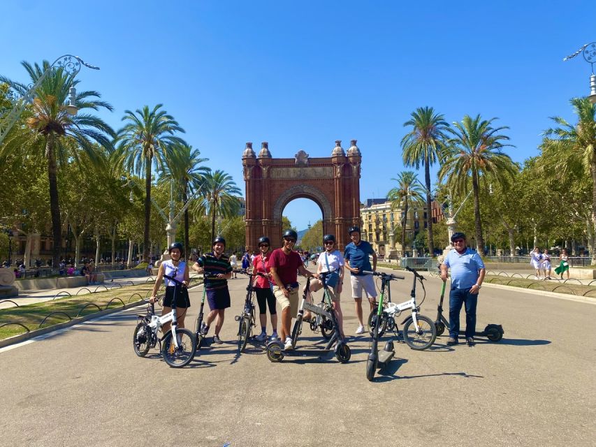 Barcelona: Sagrada Familia Electric Scooter or Bike Tour - Starting in the Gothic Quarter