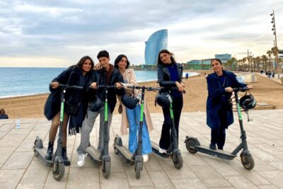 Sagrada Familia Electric Scooter or Bike Tour