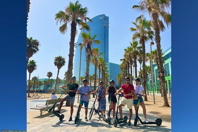 Barcelona Sagrada familia Electric Scooter or E-Bike Tour - The old bullring and Sagrada Família