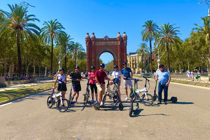 Barcelona Sagrada familia Electric Scooter or E-Bike Tour - Barceloneta and Port Olímpic