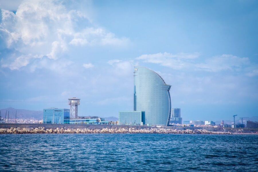 Barcelona: Sailboat Tour with Swimming, Snacks and Drinks - Swimming and snorkeling in the Mediterranean