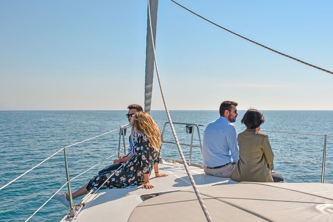 Barcelona Sailing Adventure and Small Group Winery Tasting Tour - Four Alella wines with Catalan brunch