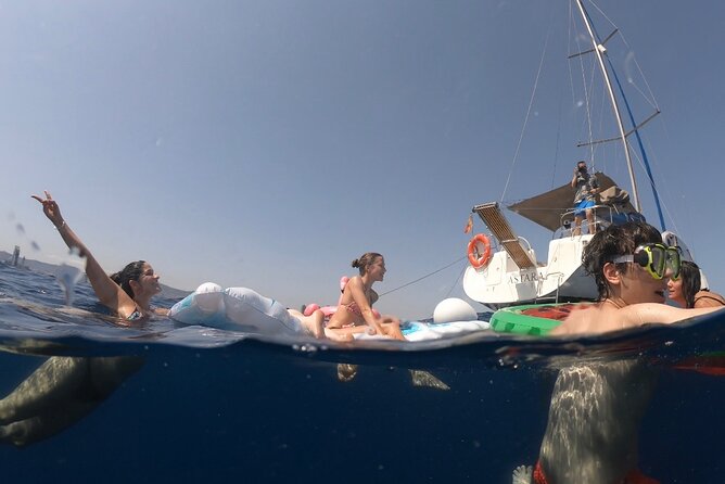 Barcelona Sailing Tour with Swimming, Snacks and Drinks - Crew service and the small-group feel