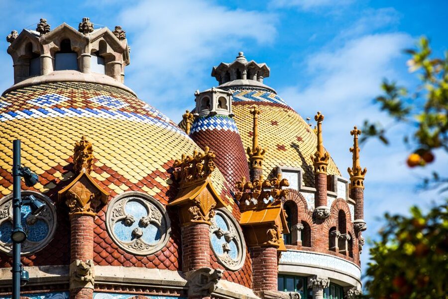 Barcelona: Sant Pau Recinte Modernista Entry Ticket - Inside the pavilions, where decoration meets medical history