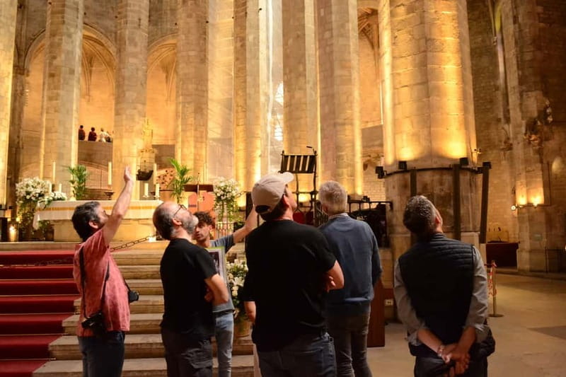 Barcelona: Santa Maria del Mar Tour & Terrace Access - The crypt and tribunes require extra effort