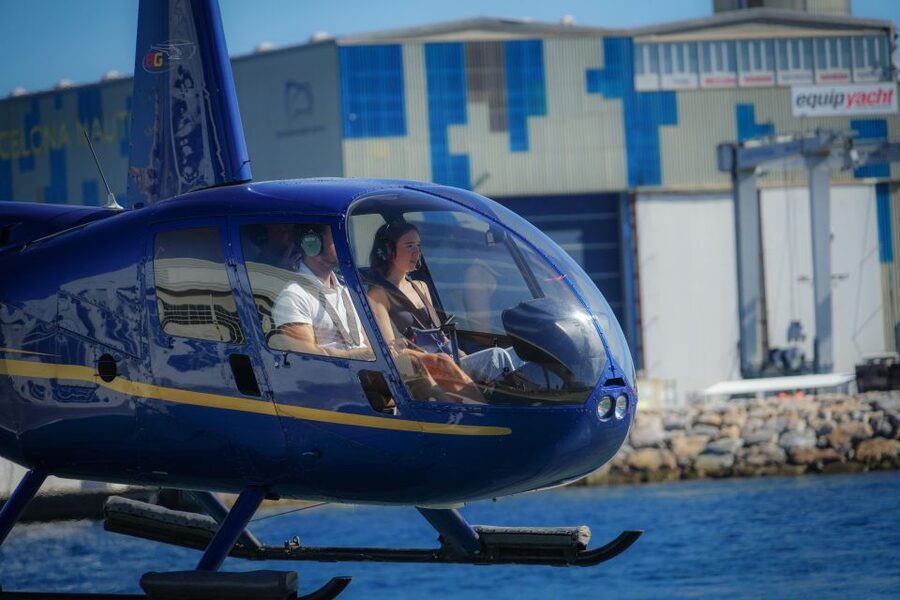 Barcelona: Scenic Helicopter Flight - Seeing Barcelona in a few minutes
