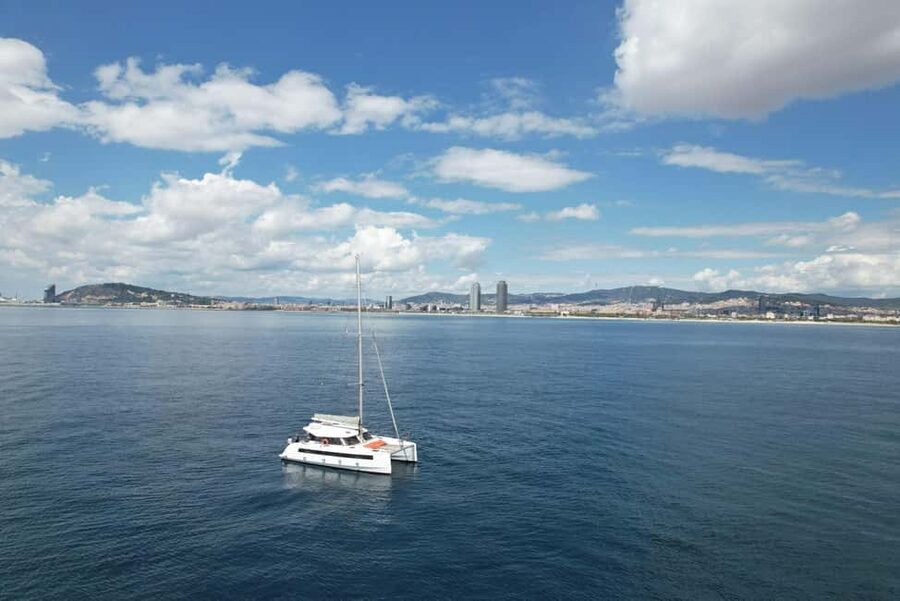 Barcelona: Shared cruise on luxury catamaran Drinks + Snacks - Setting out from Barcelona’s Olympic Port