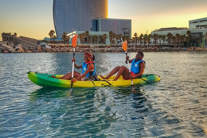 Barcelona Skyline Kayaking Coupled with Delicious Tapas - Why Barcelona looks better from a kayak