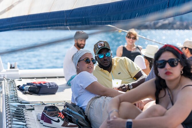 Barcelona Skyline Sailing - Sun, shade, drinks, and music onboard