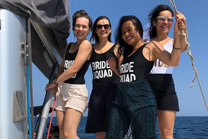 Barcelona Small Group Sailing with Snacks and Cava - Setting sail from Port Olímpic