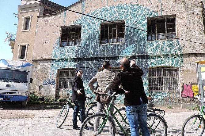 Barcelona Street Art and Graffitti Bicycle Tour - From Carrer dels Escudellers to the walls of Poblenou