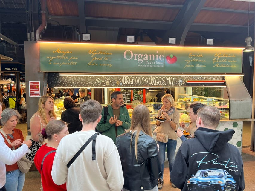 Barcelona: Street Food & Sightseeing Tour with Local Market - Starting beside Miró’s mosaic on La Rambla