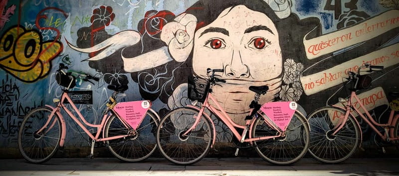 Barcelona | StreetArt Bike Tour Moco Museum - From El Gat de Botero to CCCB and MACBA