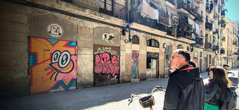 Barcelona | StreetArt Bike Tour Moco Museum - Rambla del Raval and the Feminist wall