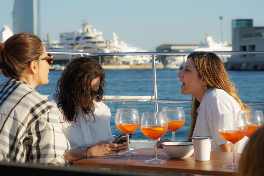 Barcelona: Sunset Catamaran Experience w/ optional Dinner - How the two-hour itinerary unfolds