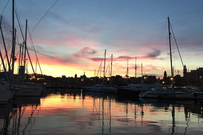 Barcelona Sunset Cruise with Light Snacks and Open Bar - Price and value at $71.35 per person