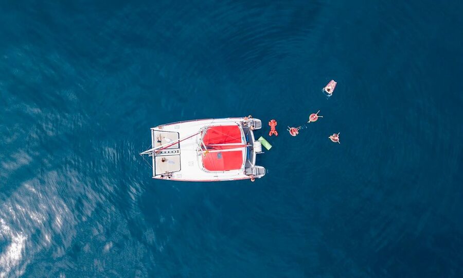 Barcelona: Sunset or Day Catamaran Cruise with Tapa & Drink - Who should book this Barcelona boat trip?