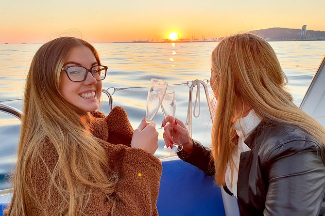 Barcelona Sunset Sailing Cruise from Port Olímpic with Open Bar - The route from the Olympic whale to Montjuïc Castle