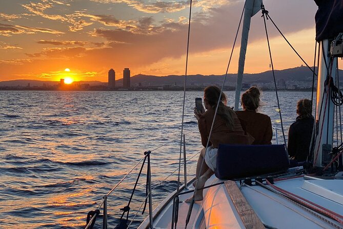 Barcelona Sunset Sailing with Open Bar of Cava and Snacks - Barceloneta from the water