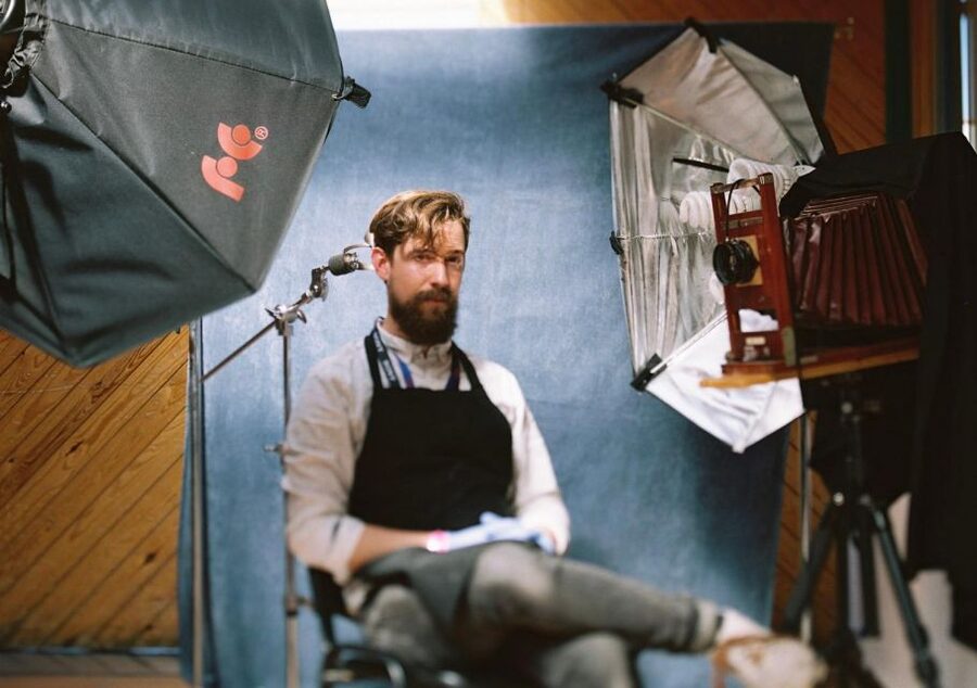Barcelona: Take your portrait with a 19th century process - A portrait made the old way in Barcelona