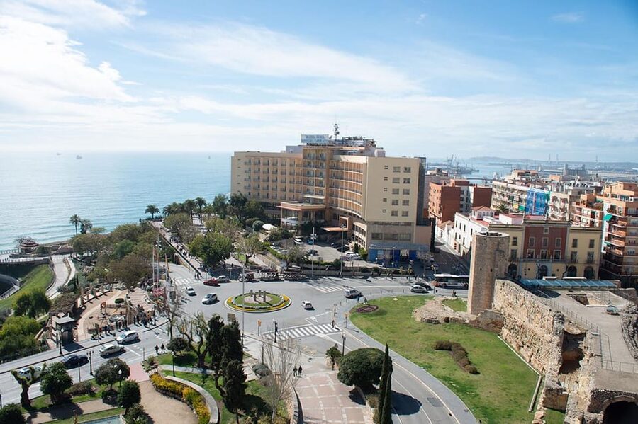 Barcelona: Tarragona & Sitges Guided Day Trip with Transfers - Santa Tecla Cathedral, built over Roman foundations