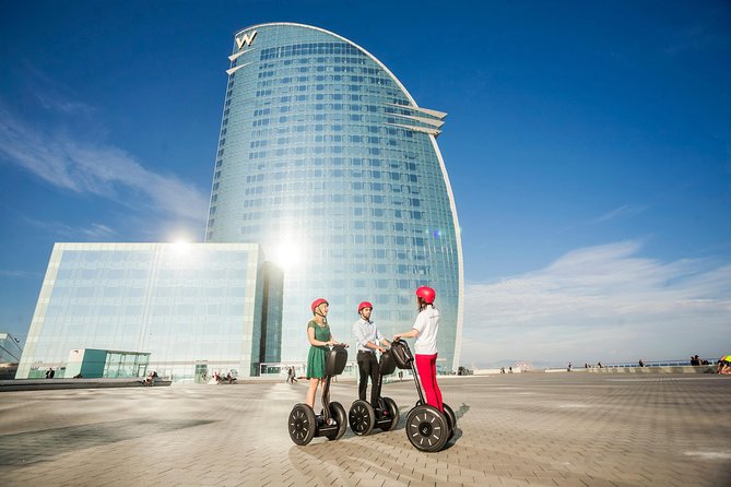 Barcelona The Classic Segway Tour - Learning the Segway at Jardins de les Tres Xemeneies