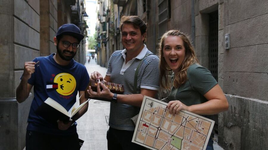 Barcelona: "The Secret of Cerdà" Treasure Hunt Walking Tour - The Gothic Quarter turns into a puzzle board