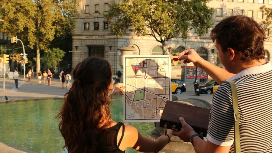 Barcelona: "The Secret of Cerdà" Treasure Hunt Walking Tour - Palace of Catalan Music adds a dramatic finish