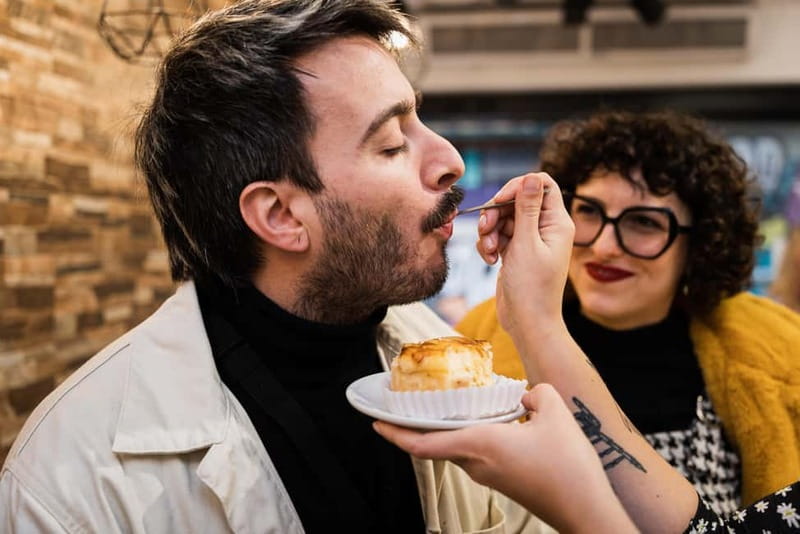 Barcelona: The Ultimate Local Tapas & Drinks Food Tour - Charcuterie, historic bars, and the final sweet course