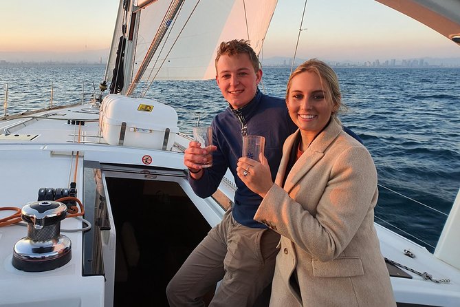Barcelona Unforgettable Sailing Cruise with Open Bar and Snacks - The fortress view and the port entrance