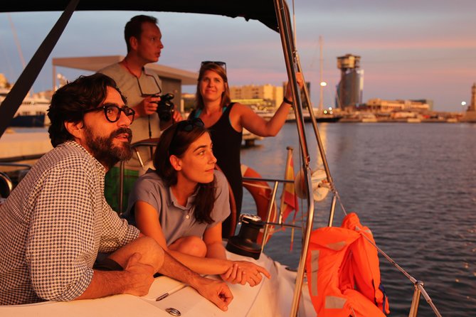 Barcelona Unique Sunset Sailing Experience with Tapas & Open Bar - Rough water is the real variable