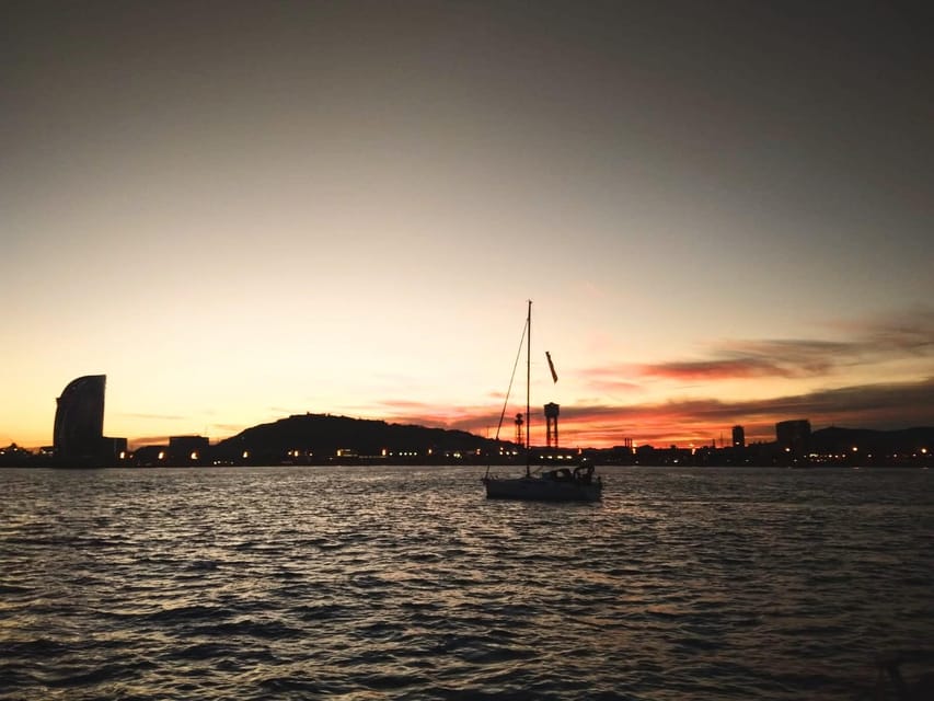 Barcelona: Unique Sunset Sailing Tour with Tapas & Open Bar - The Sunset Is the Main Event