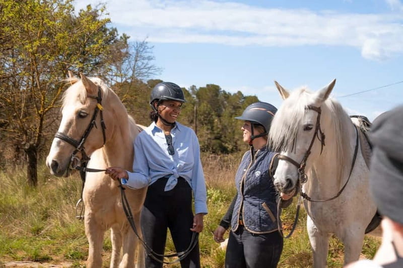 Barcelona: Walking and Horse Riding Day-Trip in Montserrat - The ranch and the two-hour horseback ride