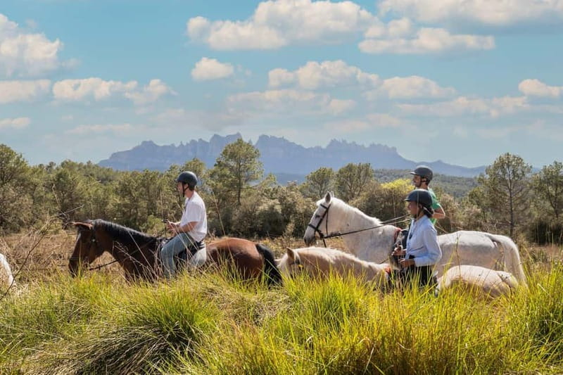 Barcelona: Walking and Horse Riding Day-Trip in Montserrat - A small group makes the day easier