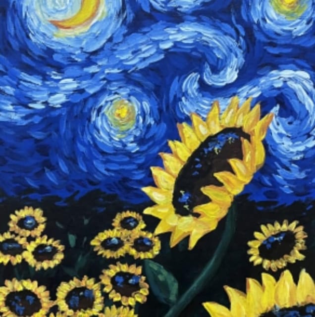Barcelona: Wine and Van Gogh Paint and Sip Painting Class - What the Barcelona painting class is really like
