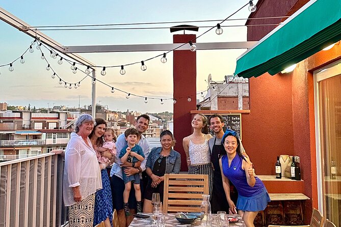BBQ Paella in a Penthouse Terrace in Barcelona with a Chef - The family recipe behind the clericot