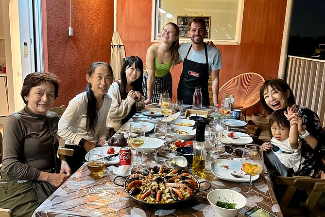 BBQ Paella in a Penthouse Terrace in Barcelona with a Chef - What the $90.36 price includes
