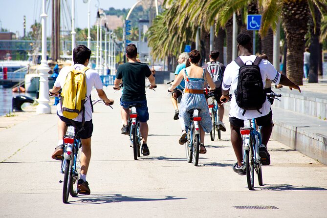 Beach Bike Tour Barcelona - Forum and Diagonal Mar, two modern waterfront stops